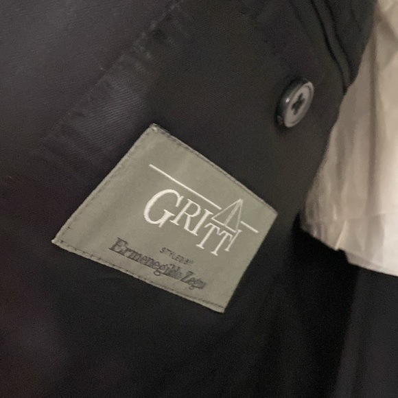 Men's black suit...Gritti styled by ErmenegildoZegns - Picture 2 of 8